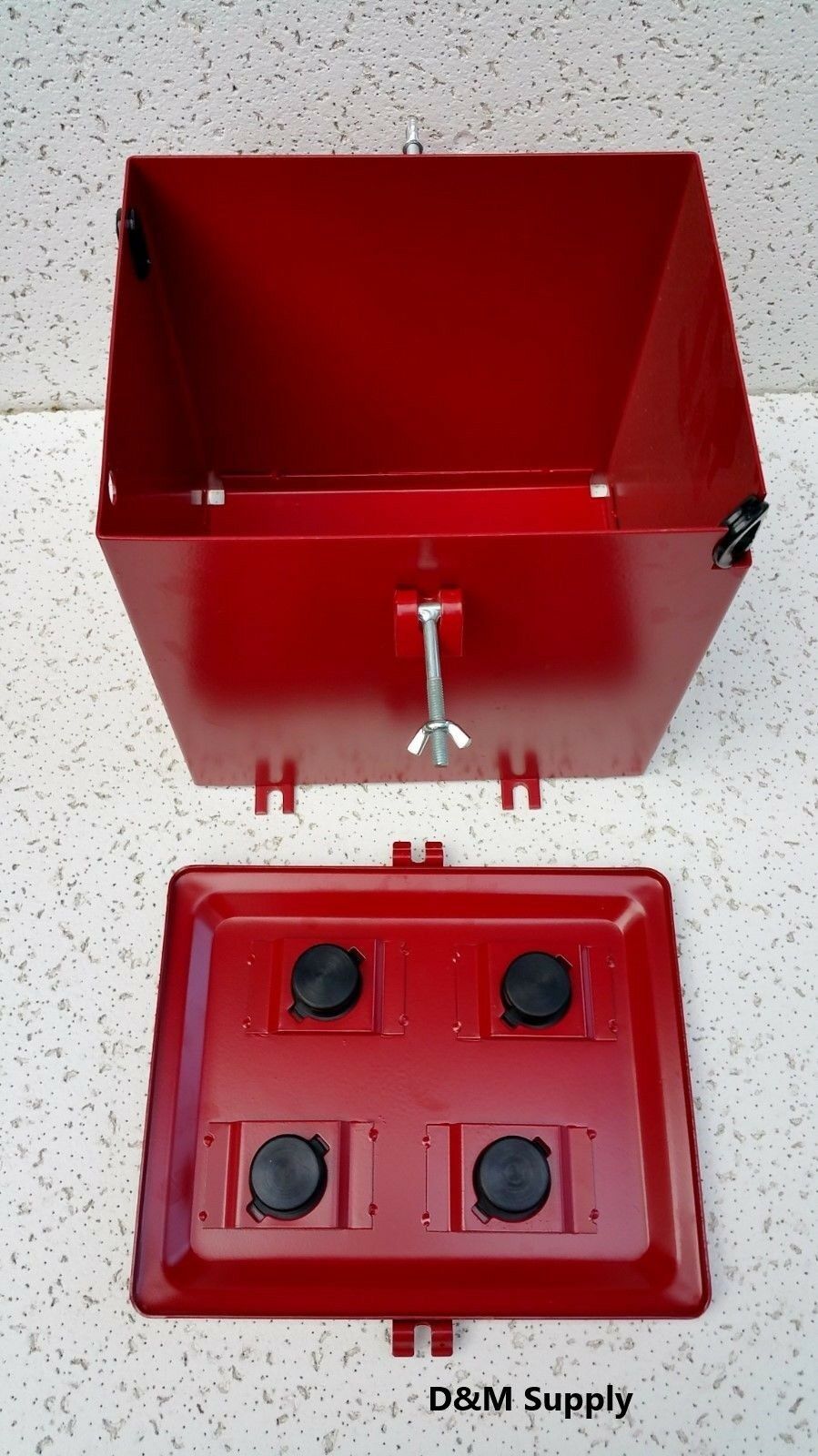 Deluxe Farmall IH International Tractor Super A C painted battery box 350634R91
