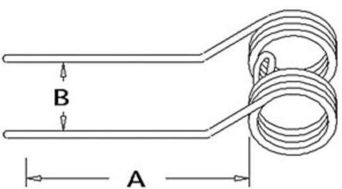6 Pack Fella Hay Tedder Teeth - D&M Supply Inc. 