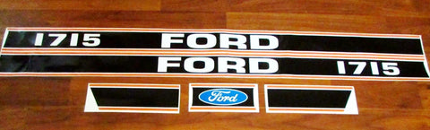 Ford 1715 Tractor Decals - D&M Supply Inc. 