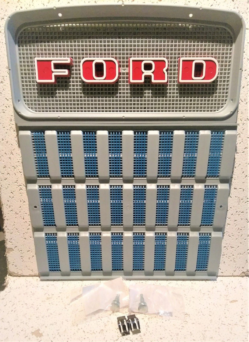 Ford Tractor Front Grill Set with Mounting Hardware 2000 3000 4000 3400 2300 +