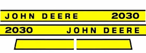 John Deere 2030E Tractor Decals - D&M Supply Inc. 