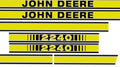 John Deere 2240 Tractor Hood Decal Set - D&M Supply Inc. 