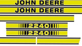 John Deere 2240 Tractor Decal Set with Caution Decals - D&M Supply Inc. 