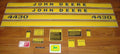 John Deere 4430 Tractor Hood Decals with Caution Decals and Logo - D&M Supply Inc. 
