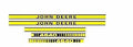 John Deere 4640 Tractor Decals - D&M Supply Inc. 