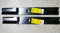 Set of 2 Heavy Duty XHT John Deere 38" Lawn Mower Blades - D&M Supply Inc. 