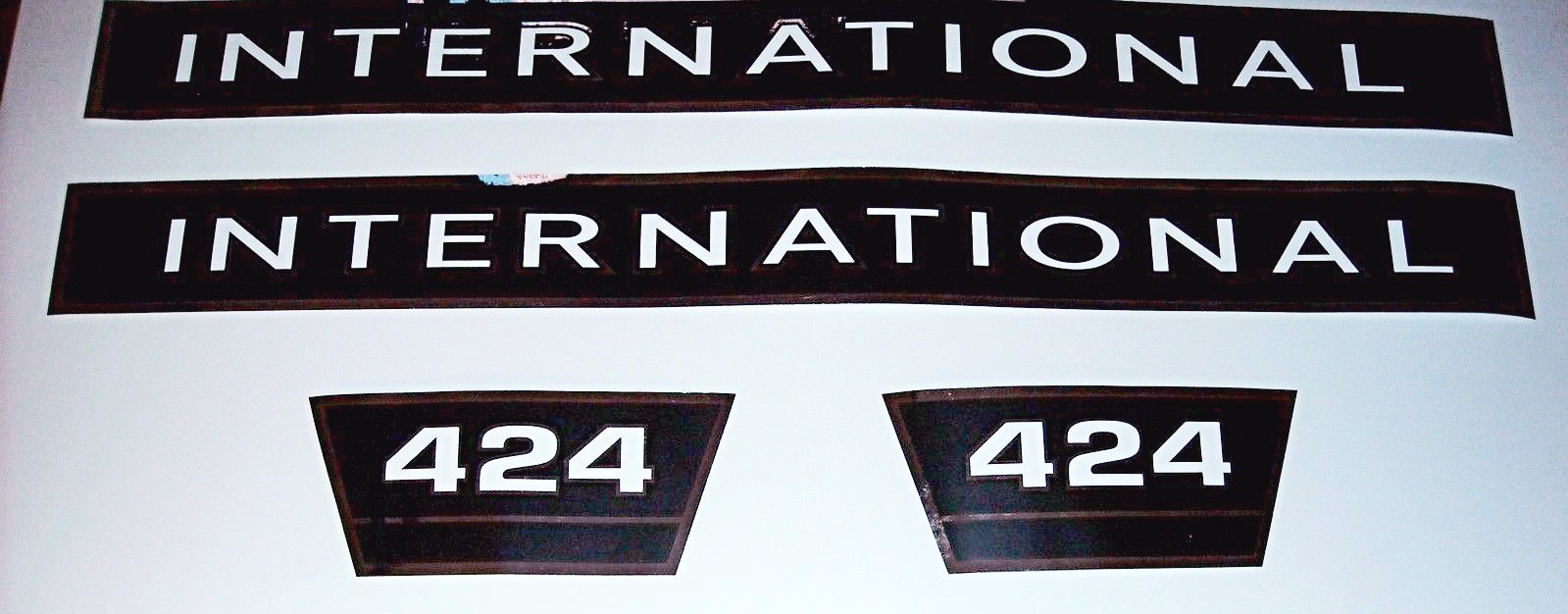 IH Case International Harvester Tractor 424 Decal Set - D&M Supply Inc. 