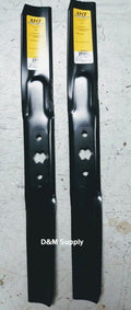 DMMA2434 Set of 2 mower blades to fit MTD Cub Cadet 742-04290 942-04290 742-04244