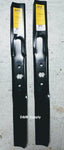 DMMA2434 Set of 2 mower blades to fit MTD Cub Cadet 742-04290 942-04290 742-04244