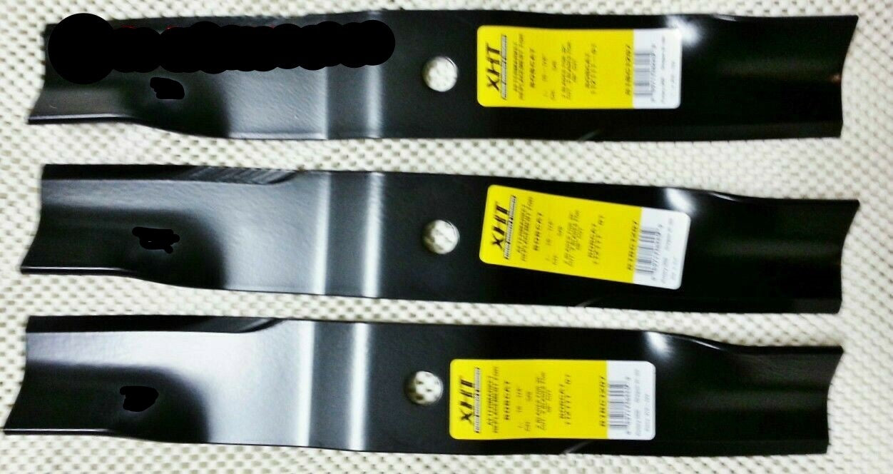 JD5011 Set of 3 50" Lawn Mower Blades Fits John Deere AM39966 300 316 318 322 332 420 430