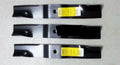 GH1903 Set of 3 heavy duty XHT 61" lawn mower blades to fit Wood Brothers 70142 70142KT